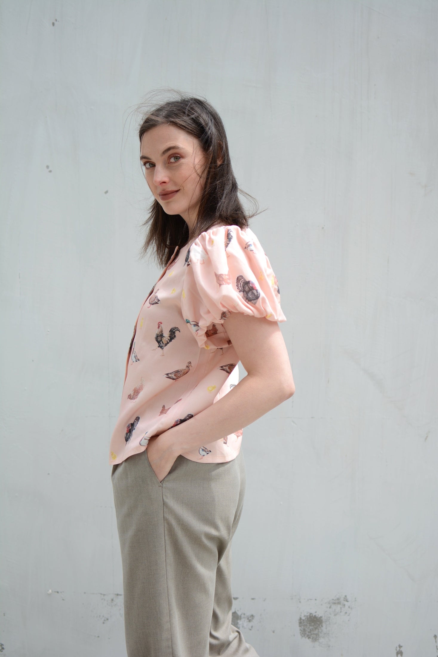 Poultry blouse
