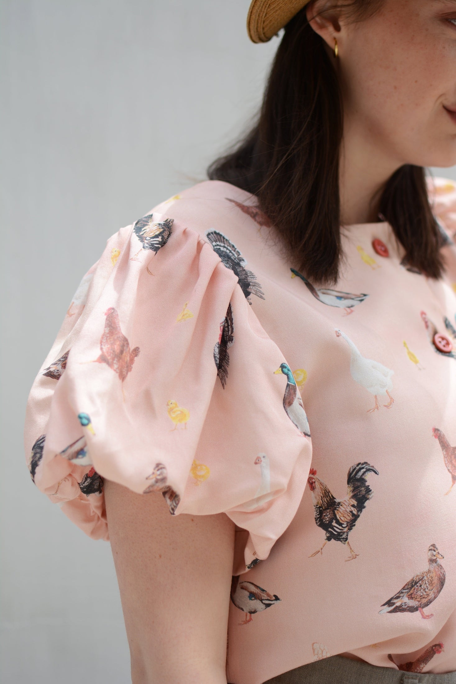 Poultry blouse