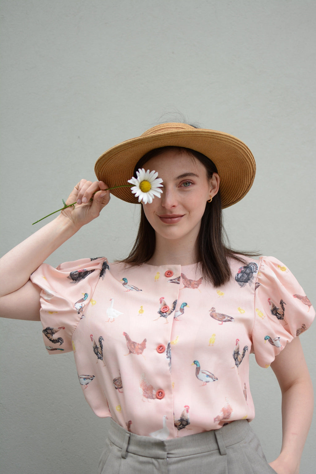 Poultry blouse