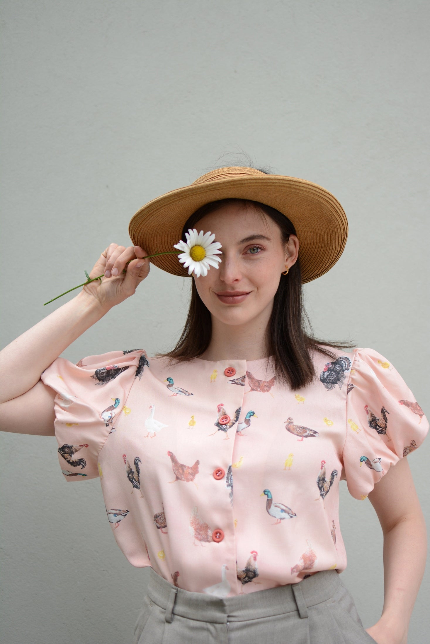 Poultry blouse